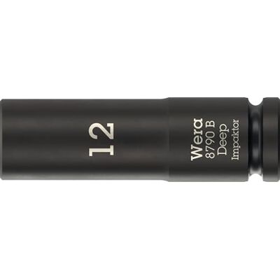 Wera 8790 B Impaktor Deep Bussole con attacco da 3/8", 12 x 63 mm Wera 8790 B Impaktor Deep Bussole con attacco da 3/8", 12 x 63 mm