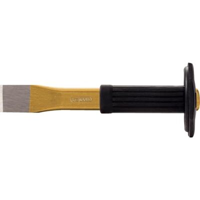 KS TOOLS Scalpello Piatto per Meccanica con Impugnatura di Protezione, 250 mm, Ovale KS TOOLS Scalpello Piatto per Meccanica con Impugnatura di Protezione, 250 mm, Ovale