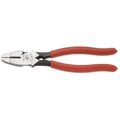 KLEIN TOOLS Pinze da elettricista, prodotte negli Stati Uniti, pinze da taglio laterali ad alta leva, sovradimensionate e resistenti, 22,9 cm KLEIN TOOLS Pinze da elettricista, prodotte negli Stati Uniti, pinze da taglio laterali ad alta leva, sovradimensionate e resistenti, 22,9 cm