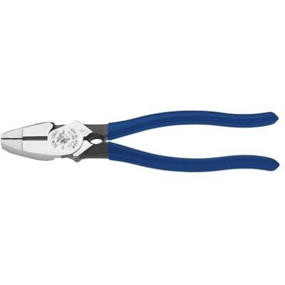 KLEIN TOOLS D213 – 9 ne-cr 22,9 cm pinza a taglio laterale e connettore pinza a crimpare, KLEIN TOOLS D213 – 9 ne-cr 22,9 cm pinza a taglio laterale e connettore pinza a crimpare,