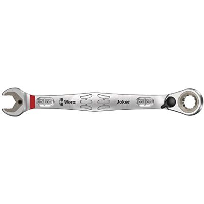 Wera , Joer Switch chiave combinata piegata a cricchetto, in pollici, con levetta di inversione, 3/8 pollice x 159 mm Wera , Joer Switch chiave combinata piegata a cricchetto, in pollici, con levetta di inversione, 3/8 pollice x 159 mm
