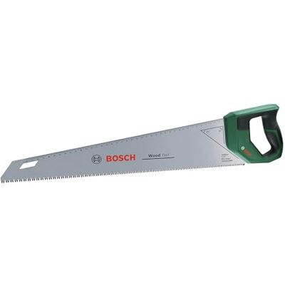 Bosch Sega a mano 500 mm (Lama in acciaio SK5 per tagli rapidi nel legno; 7 TPI; Denti temprati a induzione; Guida di marcatura 45°/90°; Scala metrica 40 cm; Impugnatura ergonomica Softgrip) Bosch Sega a mano 500 mm (Lama in acciaio SK5 per tagli rapidi nel legno; 7 TPI; Denti temprati a induzione; Guida di marcatura 45°/90°; Scala metrica 40 cm; Impugnatura ergonomica Softgrip)