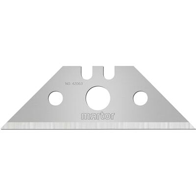 MARTOR 10x Lama Cutter Trapezio 19 mm, 2 usi, Coltello di Sicurezza Lama di ricambio cutter, doppio taglio, doppio lato, in dispenser, per coltelli sicurezza & cutter. No. MARTOR 10x Lama Cutter Trapezio 19 mm, 2 usi, Coltello di Sicurezza Lama di ricambio cutter, doppio taglio, doppio lato, in dispenser, per coltelli sicurezza & cutter. No.
