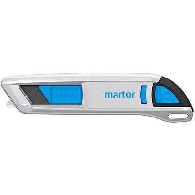 MARTOR SECUNORM 500 Cutter di Sicurezza, Ritiro Lama, Alluminio, 5 mm MARTOR SECUNORM 500 Cutter di Sicurezza, Ritiro Lama, Alluminio, 5 mm