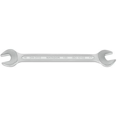 MATADOR MAT 0100 1617 - Chiave a ganascia aperta - DIN 3110 MATADOR MAT 0100 1617 - Chiave a ganascia aperta - DIN 3110