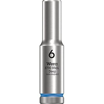 Wera Chiave a Bussola 1/4", Blu, 6.0 mm Wera Chiave a Bussola 1/4", Blu, 6.0 mm