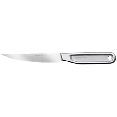 Fiskars Coltello da Pomodori All Steel, Lunghezza Totale: 24 cm, Acciaio Duro Giapponese Aichi, Fiskars Coltello da Pomodori All Steel, Lunghezza Totale: 24 cm, Acciaio Duro Giapponese Aichi,