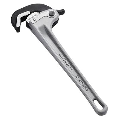 VEVOR Chiave per Tubi, Diritta in Alluminio 355 mm, Regolazione Automatica delle Ganasce, Chiave Idraulica Regolabile, Maniglia Ergonomica, Design Appeso, Chiave per Riparazioni Tubi dell'Acqua Auto VEVOR Chiave per Tubi, Diritta in Alluminio 355 mm, Regolazione Automatica delle Ganasce, Chiave Idraulica Regolabile, Maniglia Ergonomica, Design Appeso, Chiave per Riparazioni Tubi dell'Acqua Auto