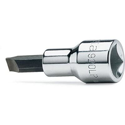 BETA 920LP 1,2X8 Chiavi a bussola a giravite per viti con intaglio con attacco quadro 1/2" cromate inserti bruniti BETA 920LP 1,2X8 Chiavi a bussola a giravite per viti con intaglio con attacco quadro 1/2" cromate inserti bruniti