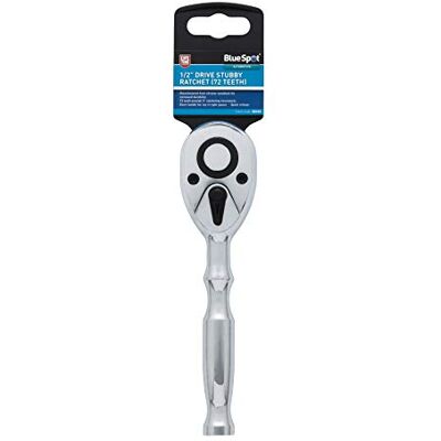 BlueSpot 02018 - Chiave a cricchetto corta 72 denti 1/2" BlueSpot 02018 - Chiave a cricchetto corta 72 denti 1/2"