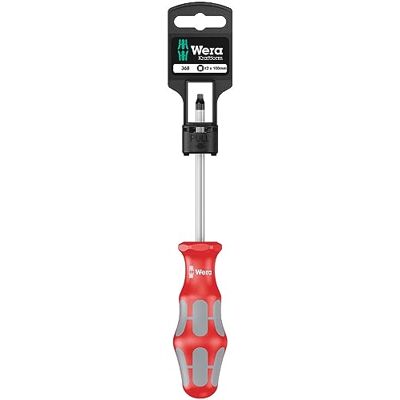 Wera , 368 SB Giravite per viti ad incavo quadro, 2 x 100 mm Wera , 368 SB Giravite per viti ad incavo quadro, 2 x 100 mm