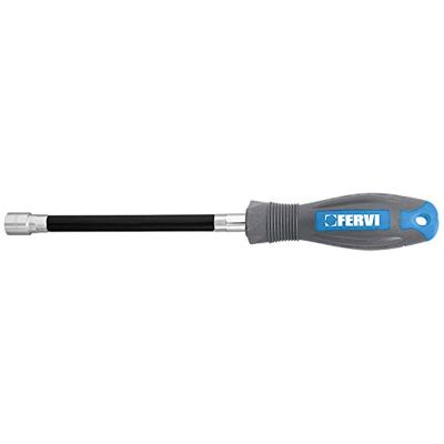 Fervi flessibile giradadi con manico in plastica, 5.5 mm Fervi flessibile giradadi con manico in plastica, 5.5 mm