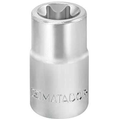 MATADOR - MAT 2090 0040 - E4 - 1/4'' inserto Torx esterno MATADOR - MAT 2090 0040 - E4 - 1/4'' inserto Torx esterno