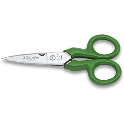 3 Claveles 156 Electrician's Scissors Steel, Green 3 Claveles 156 Electrician's Scissors Steel, Green