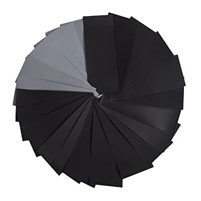PIQIUQIU 36 Pezzi Carta Abrasiva 400/600/800/1000/1200/1500/2000/2500/3000 Grinta Carta Vetrata Assortimento,Secco/Bagnato, 9 x 3.6 Pollici, Per Automo PIQIUQIU 36 Pezzi Carta Abrasiva 400/600/800/1000/1200/1500/2000/2500/3000 Grinta Carta Vetrata Assortimento,Secco/Bagnato, 9 x 3.6 Pollici, Per Automo