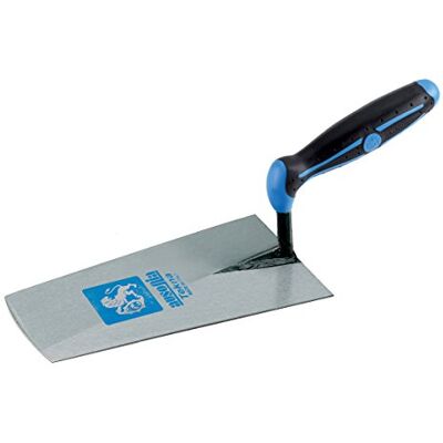AUSONIA Cazzuola muratore quadrata tipo Marsiglia TEKNA con lama a punta quadra cm 20 e manico antiscivolo AUSONIA Cazzuola muratore quadrata tipo Marsiglia TEKNA con lama a punta quadra cm 20 e manico antiscivolo