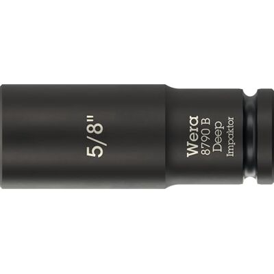 Wera 8790 B Impaktor Deep Bussole con attacco da 3/8", 5/8" x 63 mm Wera 8790 B Impaktor Deep Bussole con attacco da 3/8", 5/8" x 63 mm