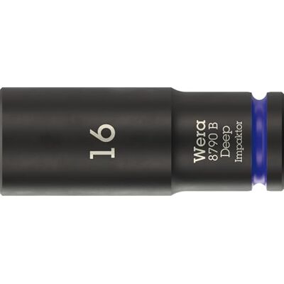 Wera 8790 B Impaktor Deep Bussole con attacco da 3/8", 16 x 63 mm Wera 8790 B Impaktor Deep Bussole con attacco da 3/8", 16 x 63 mm