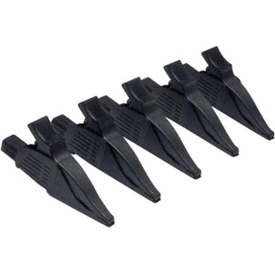 Chauvin Arnoux Morsetto a coccodrillo 4 mm, CAT III, CAT IV, colore: Nero Chauvin Arnoux Morsetto a coccodrillo 4 mm, CAT III, CAT IV, colore: Nero