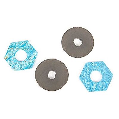 Axial - Slipper Pads Plates, Colore Grigio/Argento, Axial - Slipper Pads Plates, Colore Grigio/Argento,