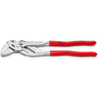 KNIPEX Pinza chiave pinza e chiave in un unico utensile cromata, KNIPEX Pinza chiave pinza e chiave in un unico utensile cromata,