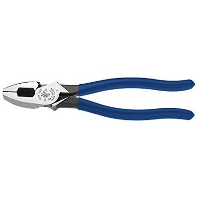 KLEIN TOOLS D213 – 9 ne-cr 22,9 cm pinza a taglio laterale e connettore pinza a crimpare, KLEIN TOOLS D213 – 9 ne-cr 22,9 cm pinza a taglio laterale e connettore pinza a crimpare,