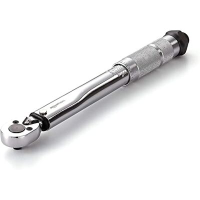 Amazon Basics - Chiave dinamometrica - Diametro di 1/4 di pollice, 35-200 in.-lb, 3,95-22,5 Nm Amazon Basics - Chiave dinamometrica - Diametro di 1/4 di pollice, 35-200 in.-lb, 3,95-22,5 Nm