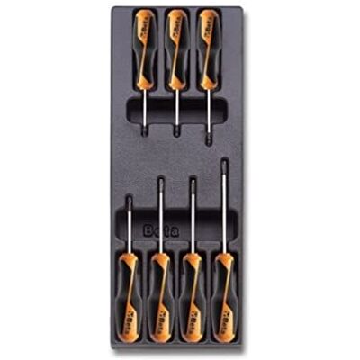 Kit di strumenti Beta T205 - Set di 7 cacciaviti Torx Kit di strumenti Beta T205 - Set di 7 cacciaviti Torx