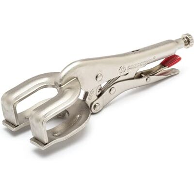 Crescent Morsetto di Bloccaggio per Lamiera da 229 mm/9 Pollici e Morsetto per Saldatore Argento Crescent Morsetto di Bloccaggio per Lamiera da 229 mm/9 Pollici e Morsetto per Saldatore Argento