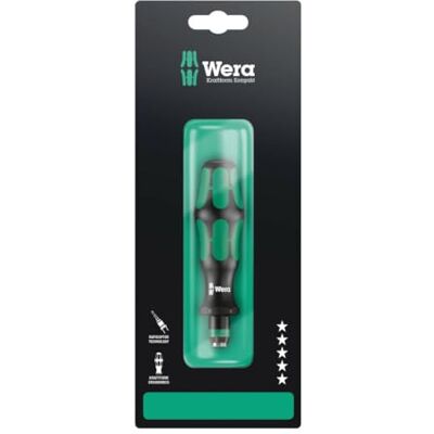 Wera SB Impugnatura porta-inserti a cambio rapido Rapidaptor, 1/4" x 119 mm Wera SB Impugnatura porta-inserti a cambio rapido Rapidaptor, 1/4" x 119 mm