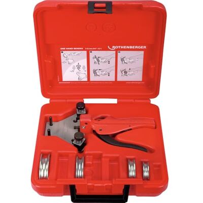 Rothenberger ONEHAND BENDER SET 1/4 5/16 3/8 1/2 Rothenberger ONEHAND BENDER SET 1/4 5/16 3/8 1/2