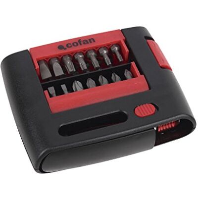 Cofan SET PUNTAS ADAPTADOR PH, PZ, TORX, SL (15 pcs.) Unid: 1 Cofan SET PUNTAS ADAPTADOR PH, PZ, TORX, SL (15 pcs.) Unid: 1