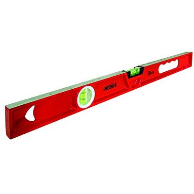 Metrica Livella Professionale, Rettangolare Base Magnetica, 2 Fiale, 50 cm Metrica Livella Professionale, Rettangolare Base Magnetica, 2 Fiale, 50 cm