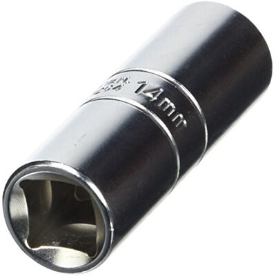 KS TOOLS 922.1204 - Bussole per candela 12 punti, Satinata cromo, Lunga, Vanadio KS TOOLS 922.1204 - Bussole per candela 12 punti, Satinata cromo, Lunga, Vanadio