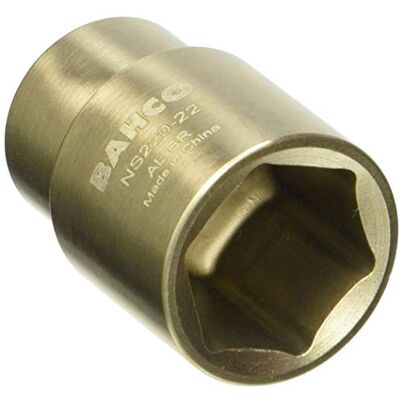 Bahco NS220-22 Ottone di alluminio 1/2" Bussole - Standard 6 punti Bahco NS220-22 Ottone di alluminio 1/2" Bussole - Standard 6 punti