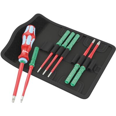 Wera Kraftform Kompakt VDE Stainless 8 extra slim 1 Tool Finder, 8 pezzi Wera Kraftform Kompakt VDE Stainless 8 extra slim 1 Tool Finder, 8 pezzi