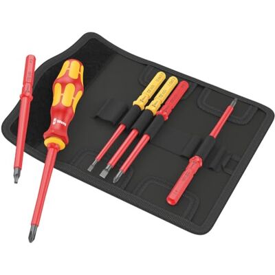 Wera Kraftform Kompakt VDE 7 Imperial 1 Tool Finder, 6 pezzi Wera Kraftform Kompakt VDE 7 Imperial 1 Tool Finder, 6 pezzi