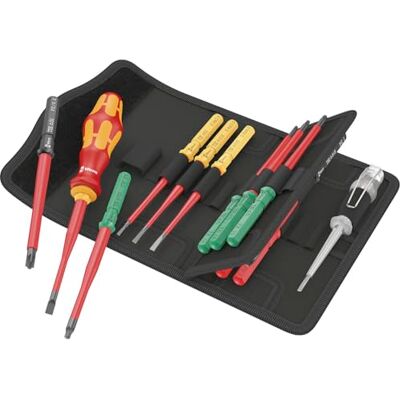Wera Kraftform Kompakt VDE 16 extra slim 1 Tool Finder, 16 pezzi Wera Kraftform Kompakt VDE 16 extra slim 1 Tool Finder, 16 pezzi