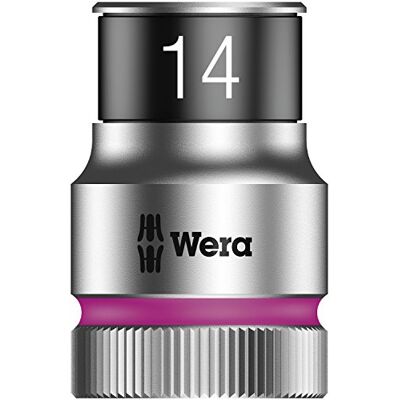 Wera , 8790 HMC HF Bussola per cricchetto Zyklop con attacco da 1/2" con ritegno vite, 14.0 mm Wera , 8790 HMC HF Bussola per cricchetto Zyklop con attacco da 1/2" con ritegno vite, 14.0 mm