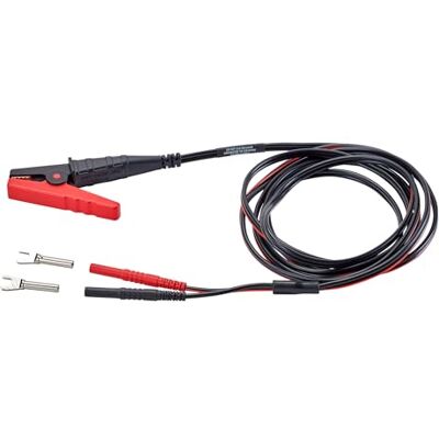 Chauvin Arnoux Morsetto a coccodrillo Kelvin 25A con cavo da 3 m (1 pezzo) Chauvin Arnoux Morsetto a coccodrillo Kelvin 25A con cavo da 3 m (1 pezzo)