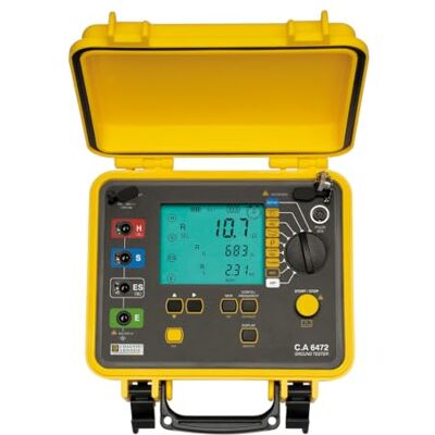 Chauvin Arnoux - CA 6472 - 100kΩ - Tester di resistenza a terra Chauvin Arnoux - CA 6472 - 100kΩ - Tester di resistenza a terra