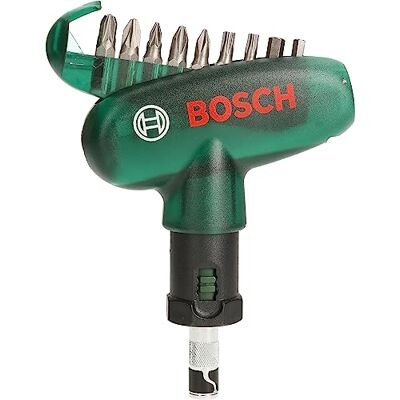 Bosch Cacciavite a Cricchetto con Inserti Avvitamento Bosch Cacciavite a Cricchetto con Inserti Avvitamento