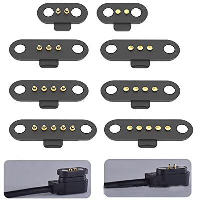 Generic SanSixi 1Pair 2/3/4/5P 12V 1A Impermeabile Magnetico Pogo Pin Connettore Pogopin Maschio Femmina 2,5 MM Molla Caricata DC Power Socket 60g Forza Elastica () Generic SanSixi 1Pair 2/3/4/5P 12V 1A Impermeabile Magnetico Pogo Pin Connettore Pogopin Maschio Femmina 2,5 MM Molla Caricata DC Power Socket 60g Forza Elastica ()