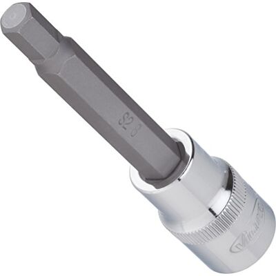 Vigor inserto per cacciavite, larghezza Chiave 11 mm, lunghezza totale 100 mm, esagonale, 1/2 ", 1 pezzi, Vigor inserto per cacciavite, larghezza Chiave 11 mm, lunghezza totale 100 mm, esagonale, 1/2 ", 1 pezzi,