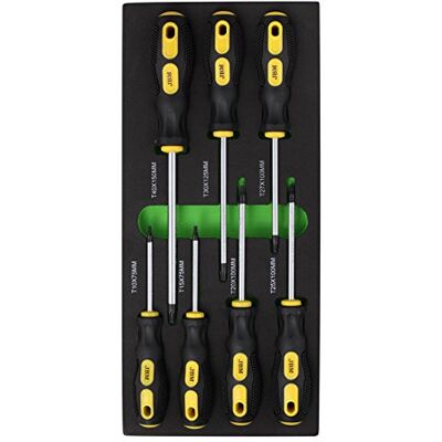 JBM Set di 7 cacciaviti torx Eva JBM Set di 7 cacciaviti torx Eva