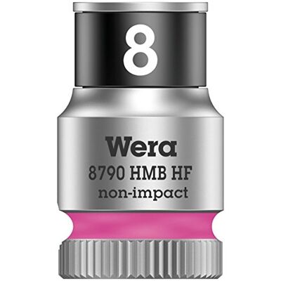 Wera 8790 HMB HF Zyklop presa funzione di tenuta, 3/8" drive, 8x29mm, Wera 8790 HMB HF Zyklop presa funzione di tenuta, 3/8" drive, 8x29mm,