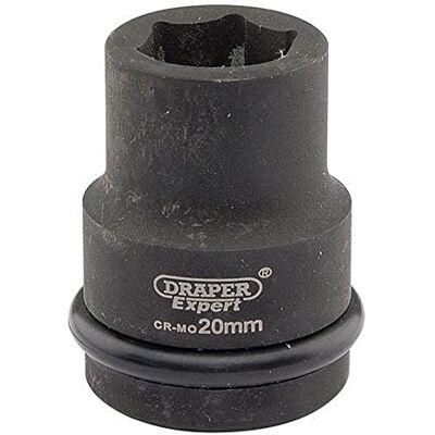 Draper Expert , Chiave a bussola a impatto con attacco quadro, a 6 punti, 20 mm 3/4 Draper Expert , Chiave a bussola a impatto con attacco quadro, a 6 punti, 20 mm 3/4