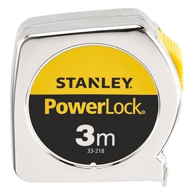 Stanley Flessometro Powerlock, 3 m x 12,7 mm Stanley Flessometro Powerlock, 3 m x 12,7 mm