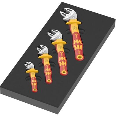 Wera 9734 Termoformato in spugna Joker 6004 VDE Set 1, 4 pezzi Wera 9734 Termoformato in spugna Joker 6004 VDE Set 1, 4 pezzi