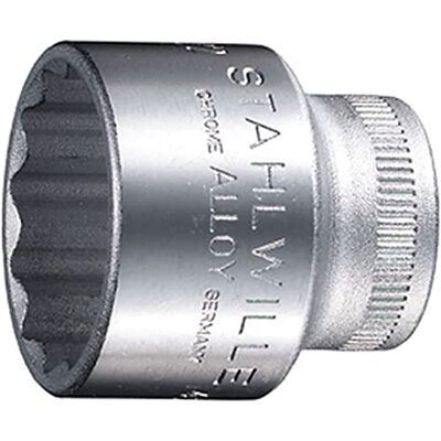Stahlwille 45 A 1/2-Bussola 3/8"" Poligonale Stahlwille 45 A 1/2-Bussola 3/8"" Poligonale